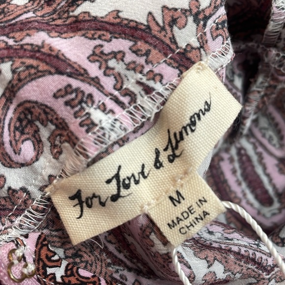 FOR LOVE & LEMONS Georgi Paisley Jumpsuit - Picture 12 of 13
